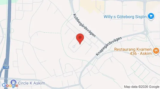 Apartments for rent i Askim-Frölunda-Högsbo - kort over placeringen
