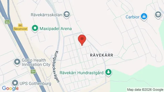 Apartments for rent i Mölndal - kort over placeringen