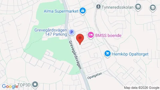 Apartments for rent i Askim-Frölunda-Högsbo - kort over placeringen