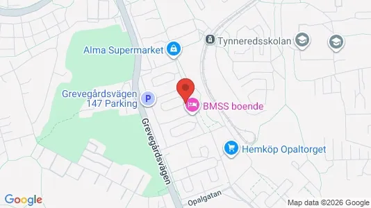 Apartments for rent i Askim-Frölunda-Högsbo - kort over placeringen
