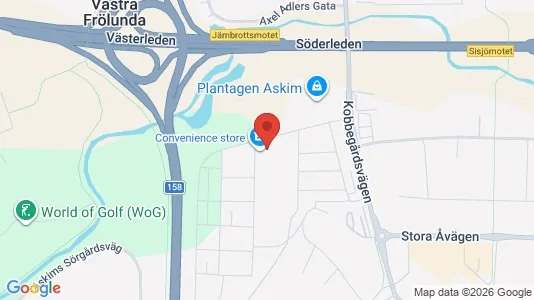 Apartments for rent i Askim-Frölunda-Högsbo - kort over placeringen