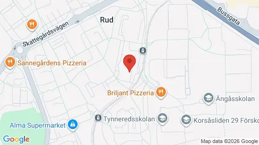 Apartments for rent i Askim-Frölunda-Högsbo - kort over placeringen