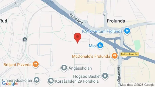 Apartments for rent i Askim-Frölunda-Högsbo - kort over placeringen