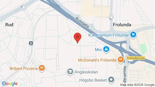Apartments for rent i Askim-Frölunda-Högsbo - kort over placeringen