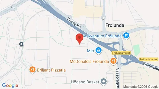 Apartments for rent i Askim-Frölunda-Högsbo - kort over placeringen