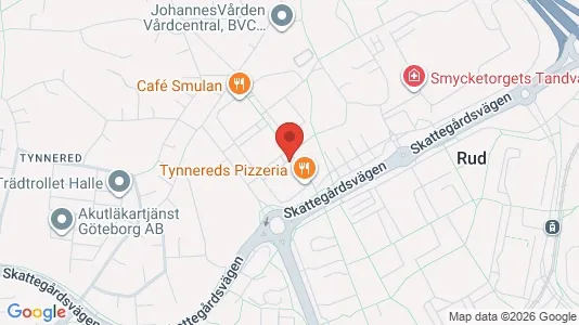Apartments for rent i Gothenburg West - kort over placeringen