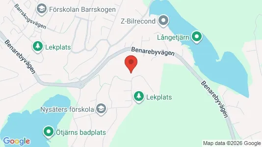 Apartments for rent i Härryda - kort over placeringen