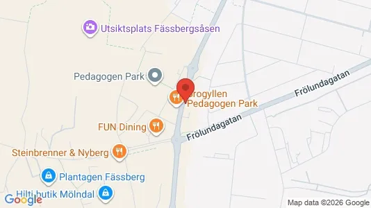Apartments for rent i Mölndal - kort over placeringen