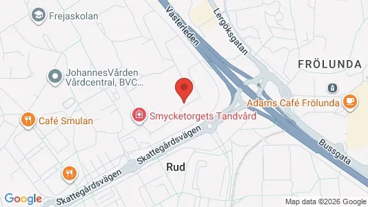 Apartments for rent i Askim-Frölunda-Högsbo - kort over placeringen
