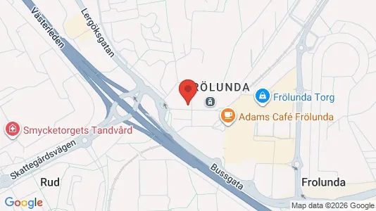 Apartments for rent i Askim-Frölunda-Högsbo - kort over placeringen