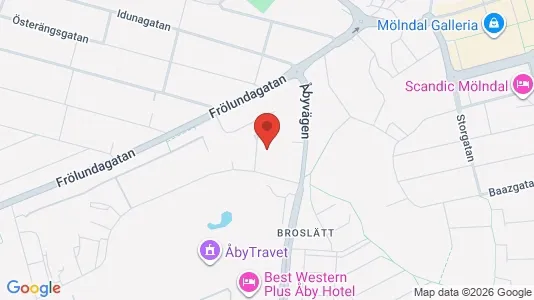 Apartments for rent i Mölndal - kort over placeringen