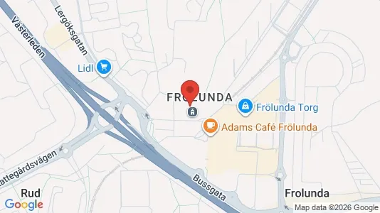 Apartments for rent i Askim-Frölunda-Högsbo - kort over placeringen