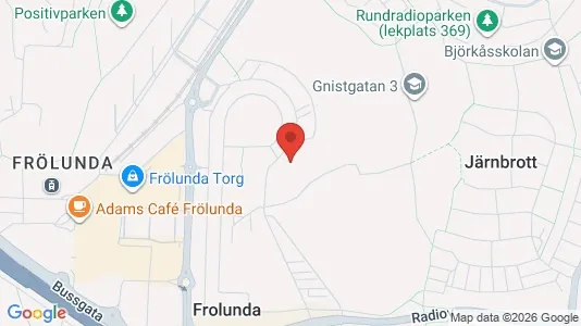 Apartments for rent i Askim-Frölunda-Högsbo - kort over placeringen