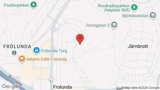 Apartments for rent i Askim-Frölunda-Högsbo - kort over placeringen