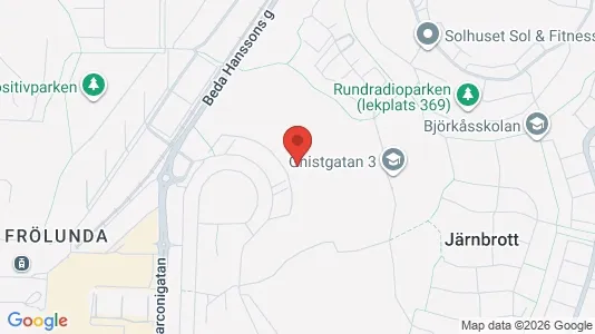 Apartments for rent i Askim-Frölunda-Högsbo - kort over placeringen