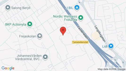 Apartments for rent i Askim-Frölunda-Högsbo - kort over placeringen
