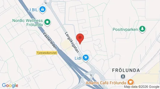 Apartments for rent i Askim-Frölunda-Högsbo - kort over placeringen
