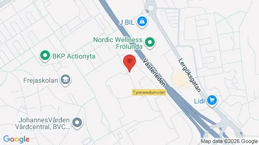 Apartments for rent i Askim-Frölunda-Högsbo - kort over placeringen
