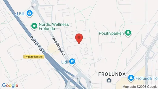 Apartments for rent i Askim-Frölunda-Högsbo - kort over placeringen