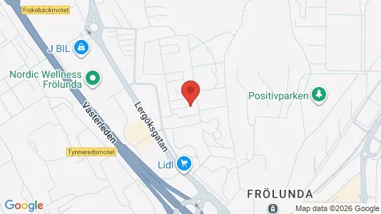 Apartments for rent i Askim-Frölunda-Högsbo - kort over placeringen