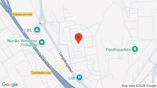 Apartments for rent i Askim-Frölunda-Högsbo - kort over placeringen