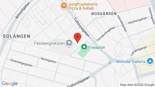 Apartments for rent i Mölndal - kort over placeringen