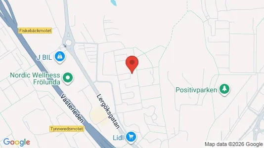 Apartments for rent i Askim-Frölunda-Högsbo - kort over placeringen