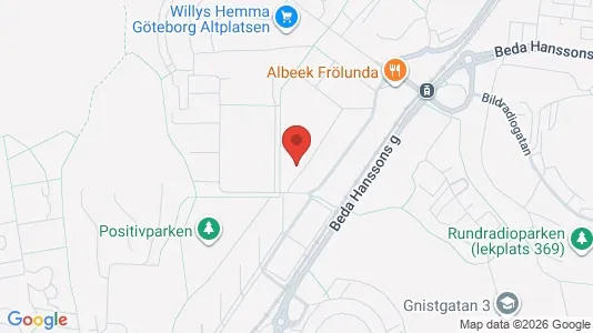 Apartments for rent i Askim-Frölunda-Högsbo - kort over placeringen
