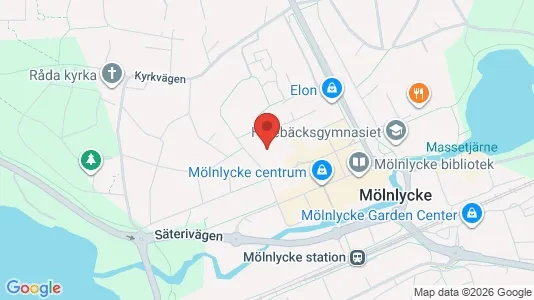 Apartments for rent i Härryda - kort over placeringen