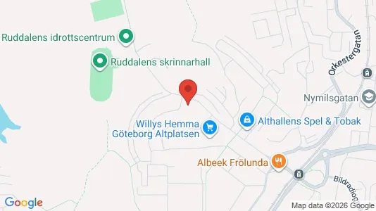 Apartments for rent i Askim-Frölunda-Högsbo - kort over placeringen