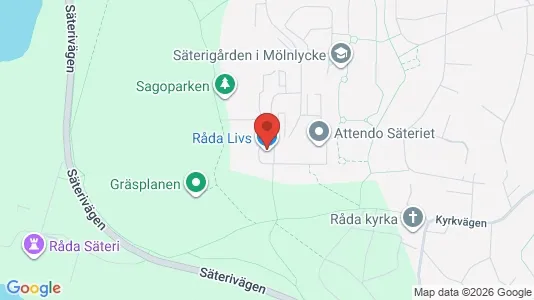 Apartments for rent i Härryda - kort over placeringen