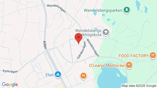 Rooms for rent i Härryda - kort over placeringen