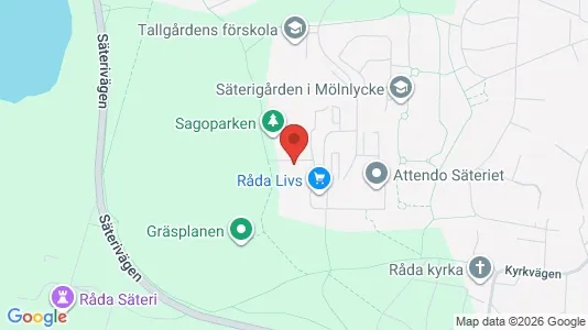 Apartments for rent i Härryda - kort over placeringen