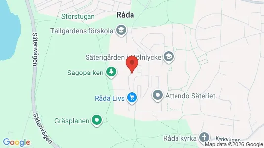 Apartments for rent i Härryda - kort over placeringen