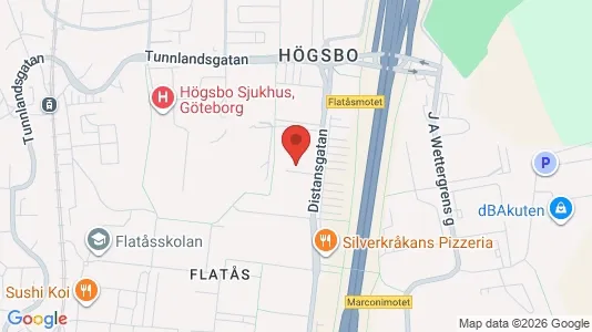 Apartments for rent i Askim-Frölunda-Högsbo - kort over placeringen
