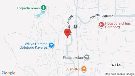 Apartments for rent i Askim-Frölunda-Högsbo - kort over placeringen