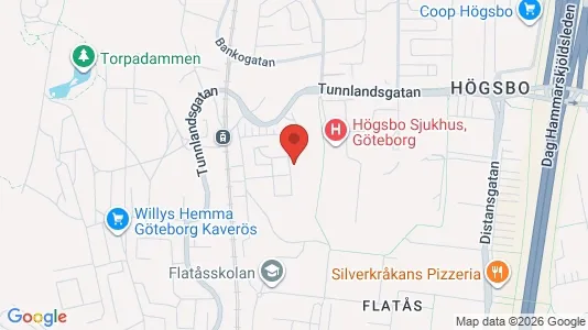 Apartments for rent i Askim-Frölunda-Högsbo - kort over placeringen