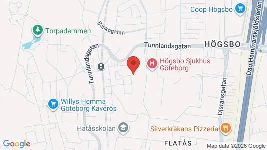 Apartments for rent i Askim-Frölunda-Högsbo - kort over placeringen