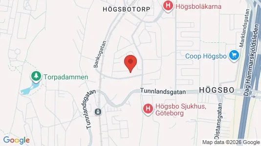 Apartments for rent i Majorna-Linné - kort over placeringen