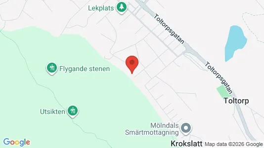 Apartments for rent i Mölndal - kort over placeringen