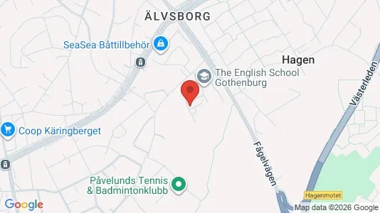 Apartments for rent i Gothenburg West - kort over placeringen