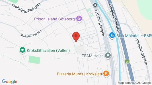 Apartments for rent i Mölndal - kort over placeringen