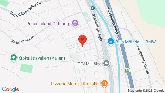 Apartments for rent i Mölndal - kort over placeringen