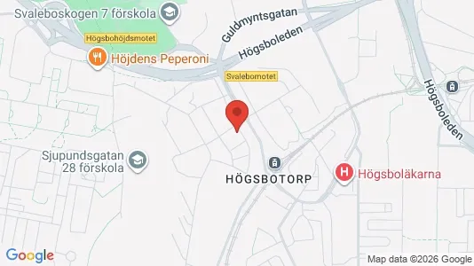 Apartments for rent i Askim-Frölunda-Högsbo - kort over placeringen