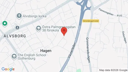 Apartments for rent i Gothenburg West - kort over placeringen