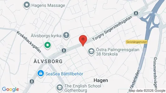 Apartments for rent i Gothenburg West - kort over placeringen