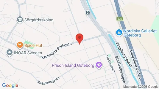 Apartments for rent i Mölndal - kort over placeringen