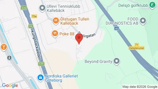 Apartments for rent i Örgryte-Härlanda - kort over placeringen