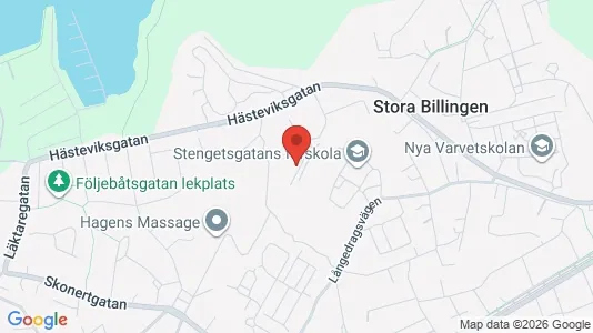 Apartments for rent i Gothenburg West - kort over placeringen