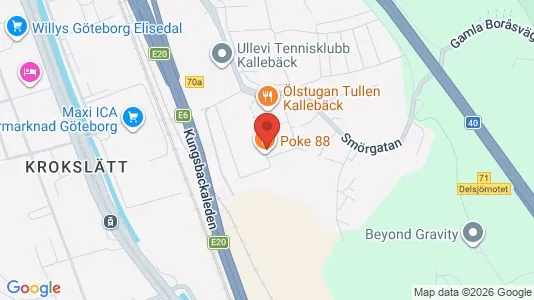 Apartments for rent i Örgryte-Härlanda - kort over placeringen
